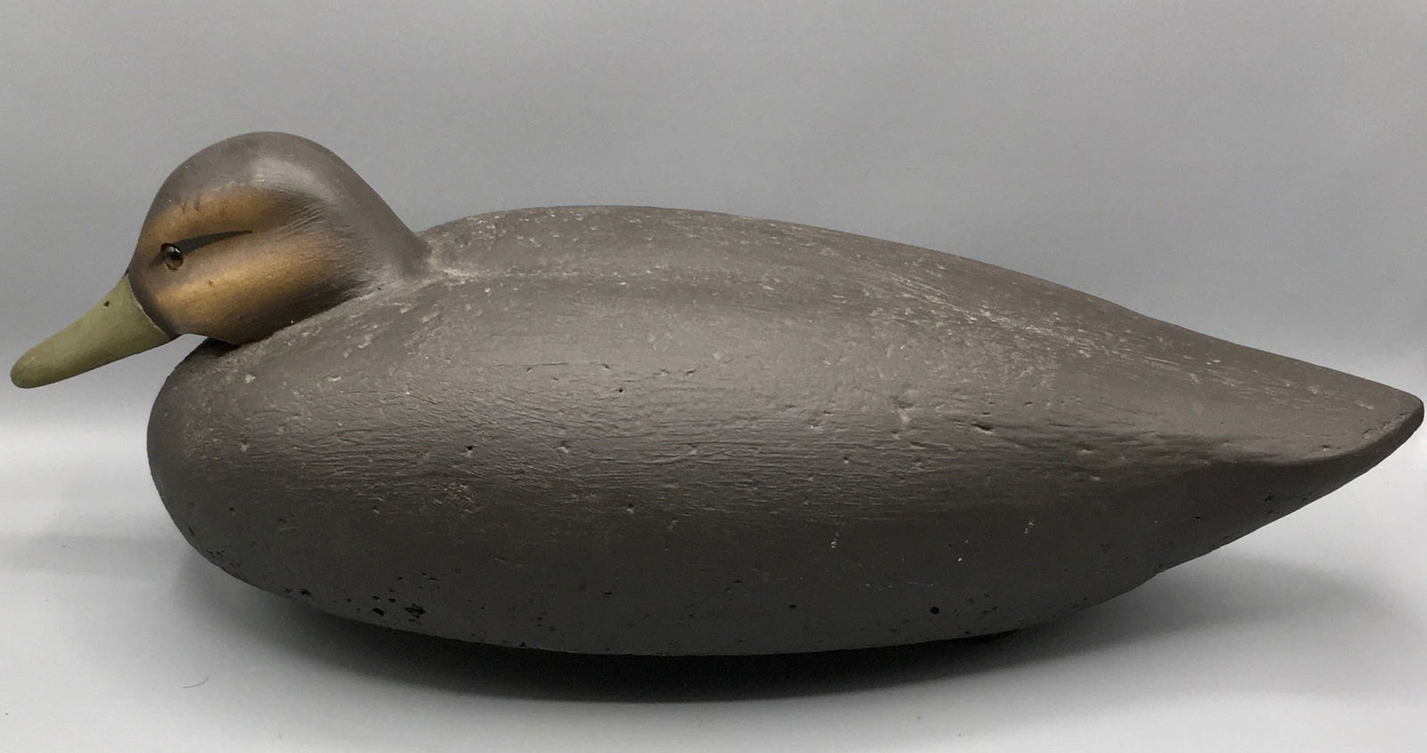 Low Head Cork Black Duck Decoy (1 of 4)
