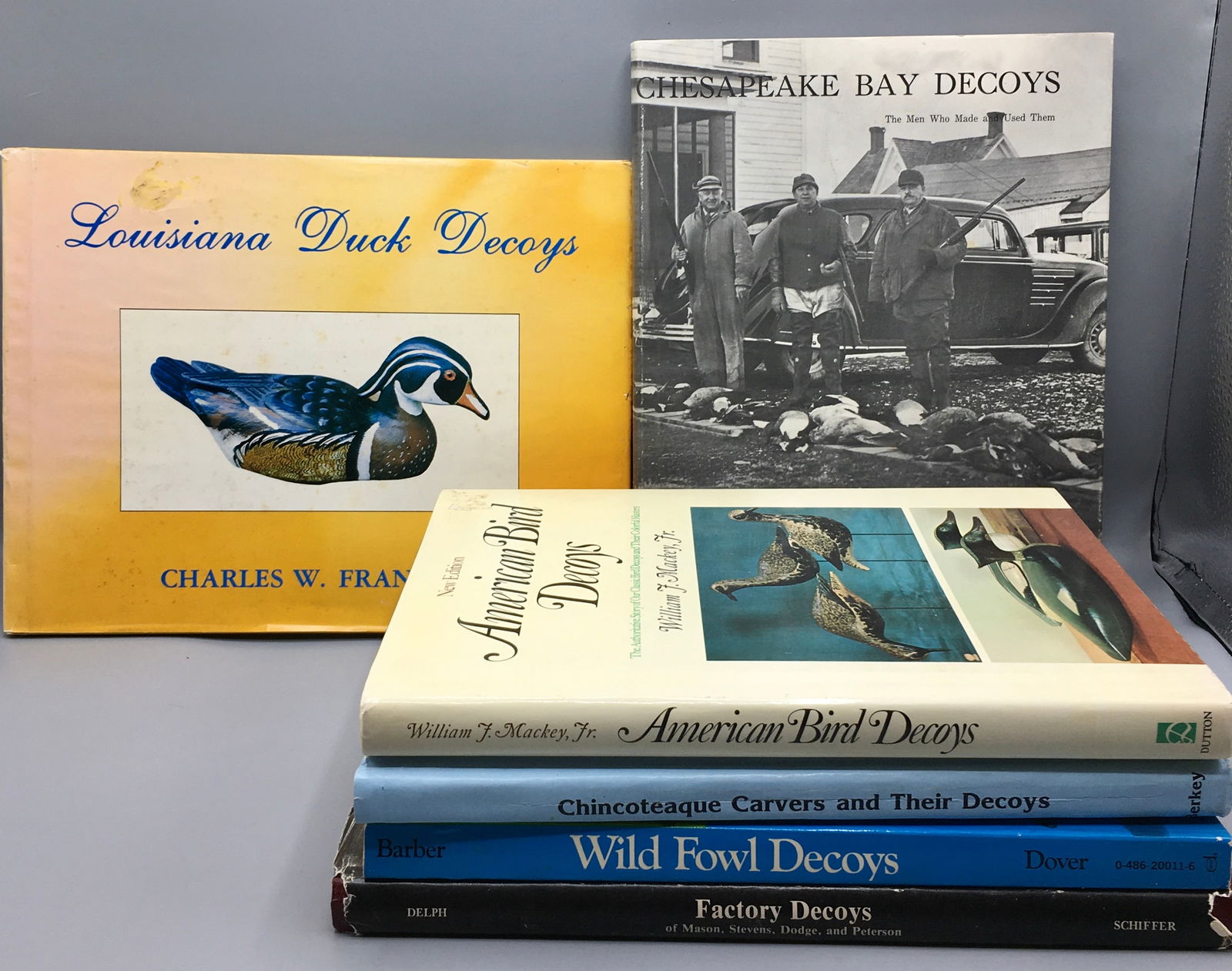 Six Decoy Books (1 of 1)