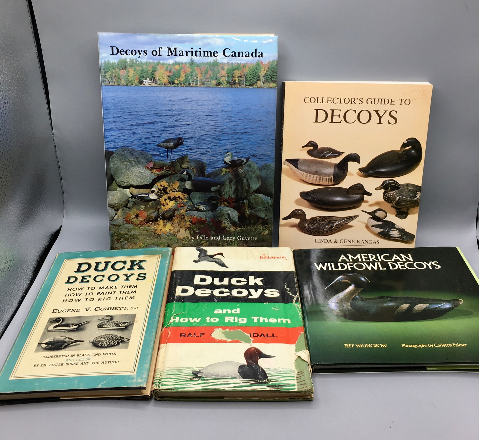Five Decoy Books (1 of 1)