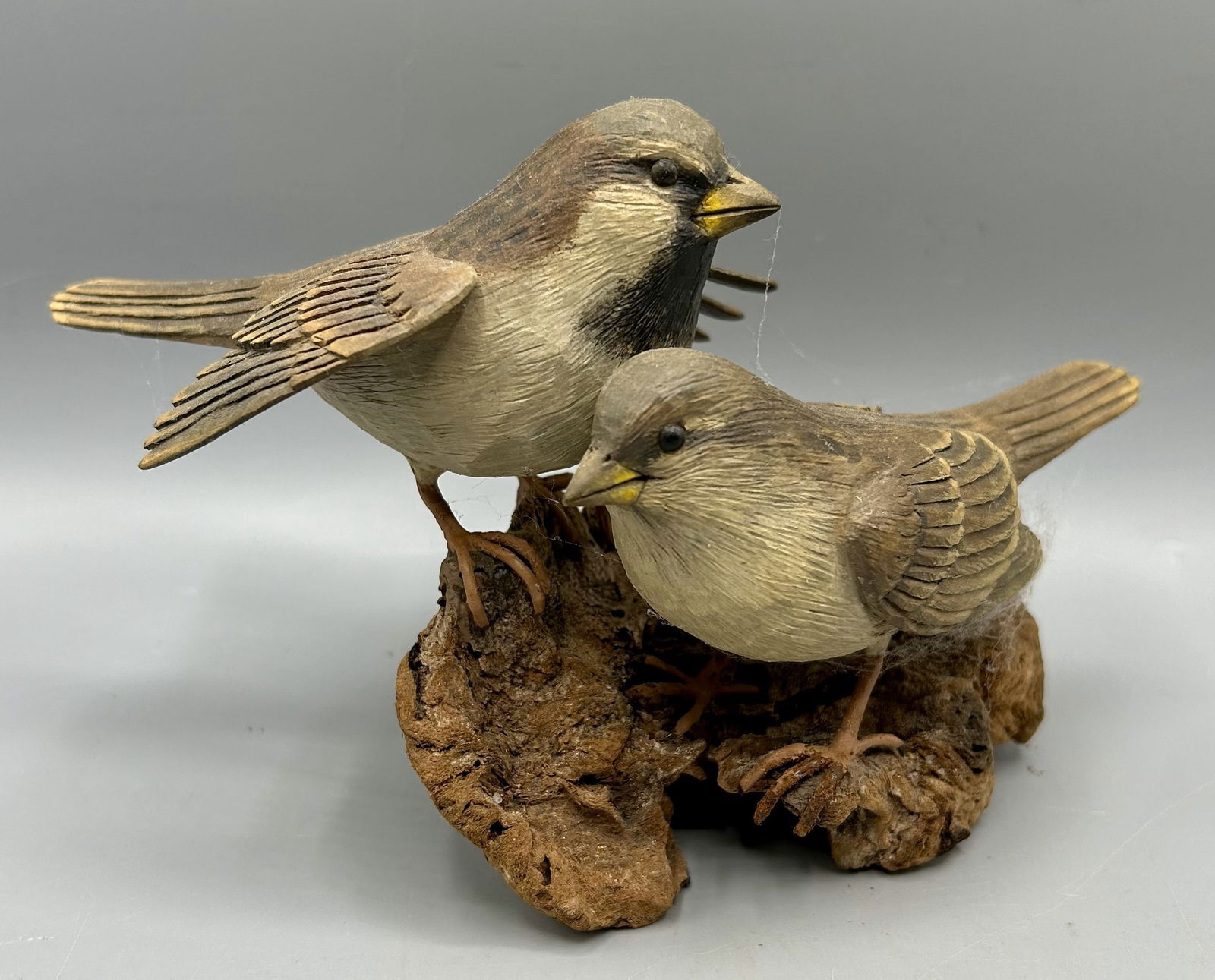 Life-Size Pair of House Sparrows by Stan Sparre (1 of 6)