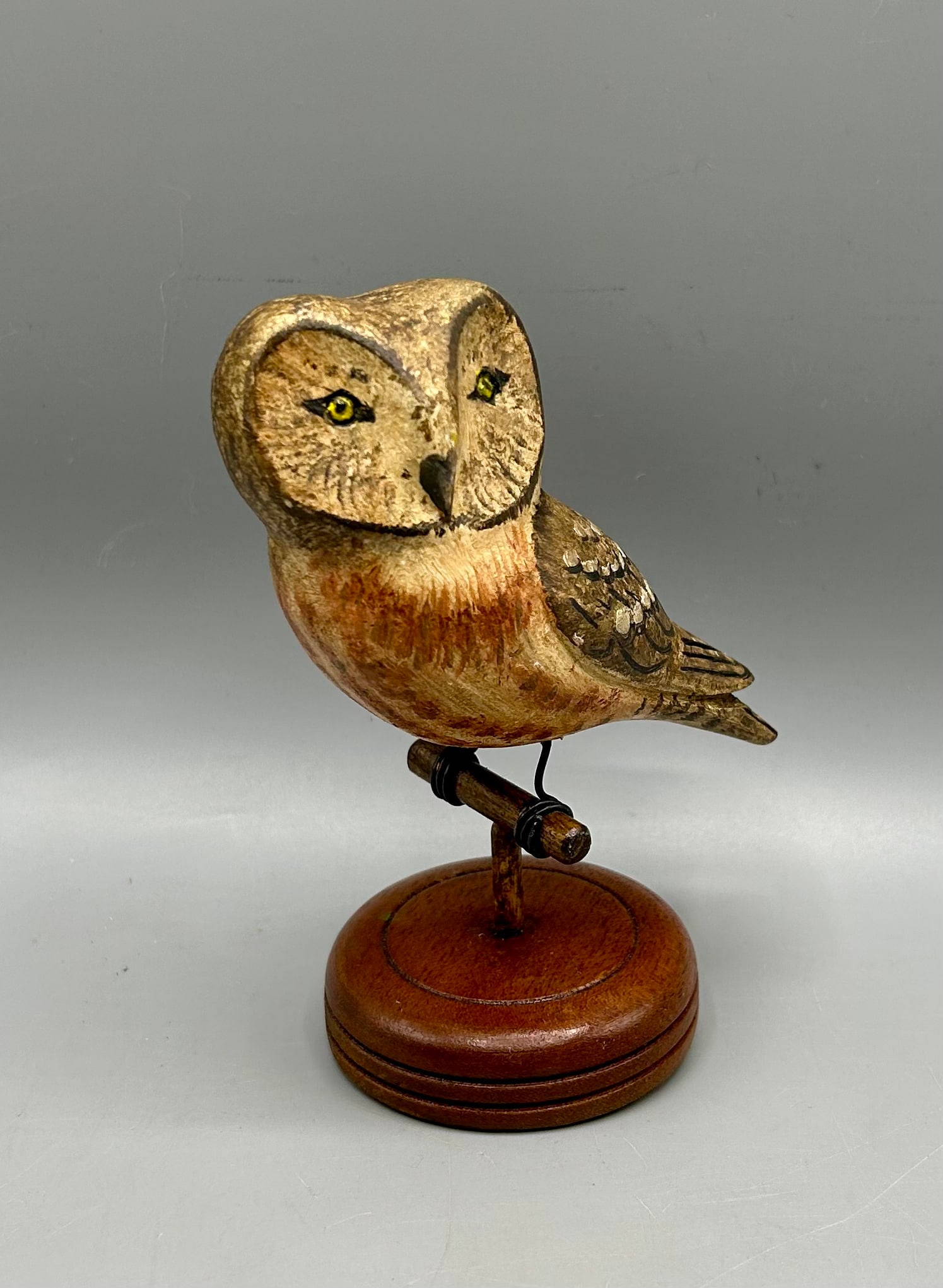 Miniature Owl Carving by Ken Kirby (1 of 4)