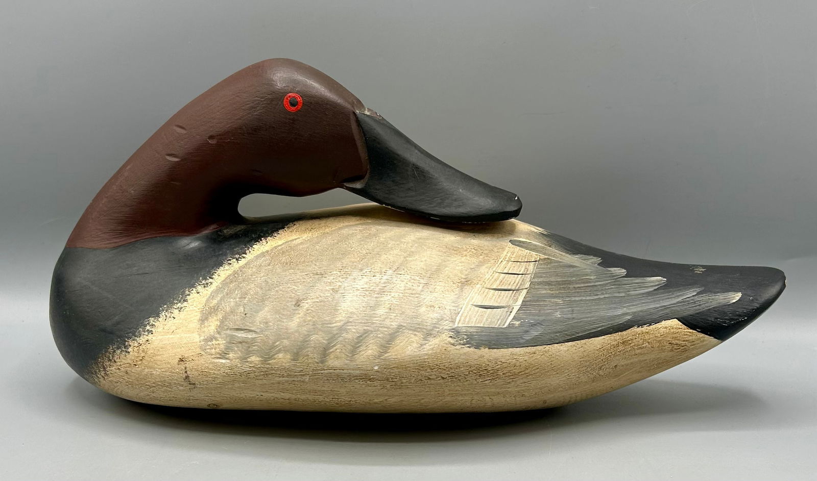 Chesapeake Turned Head Canvasback Drake (1 of 4)