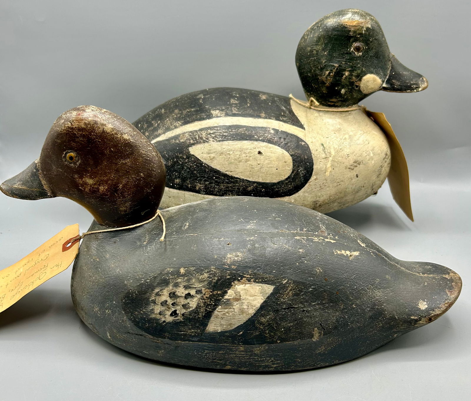 Pair of Goldeneye Decoys by Furman Eyre (1 of 4)
