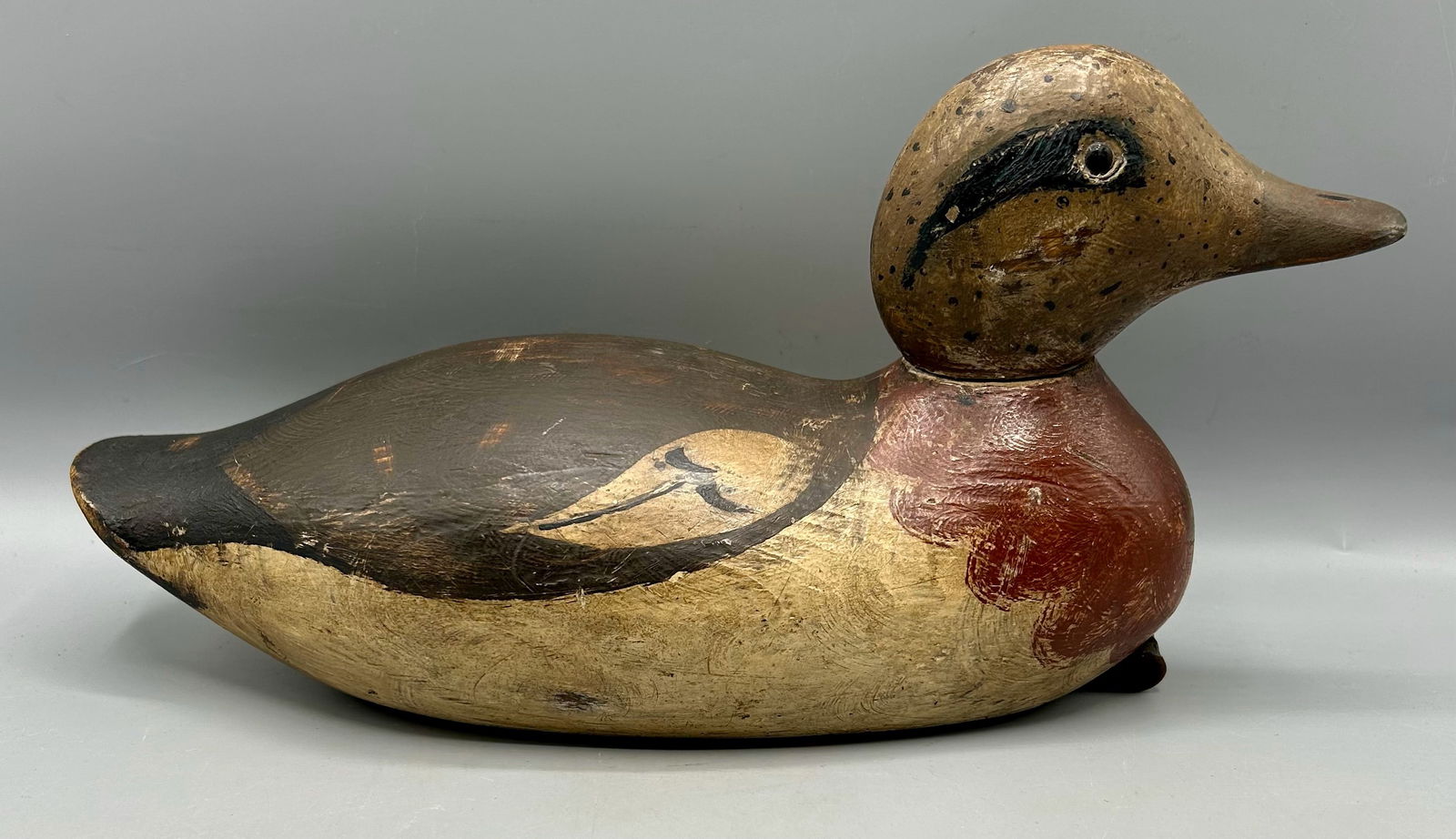 Widgeon Drake by an Early Midwest Decoy Factory (1 of 5)