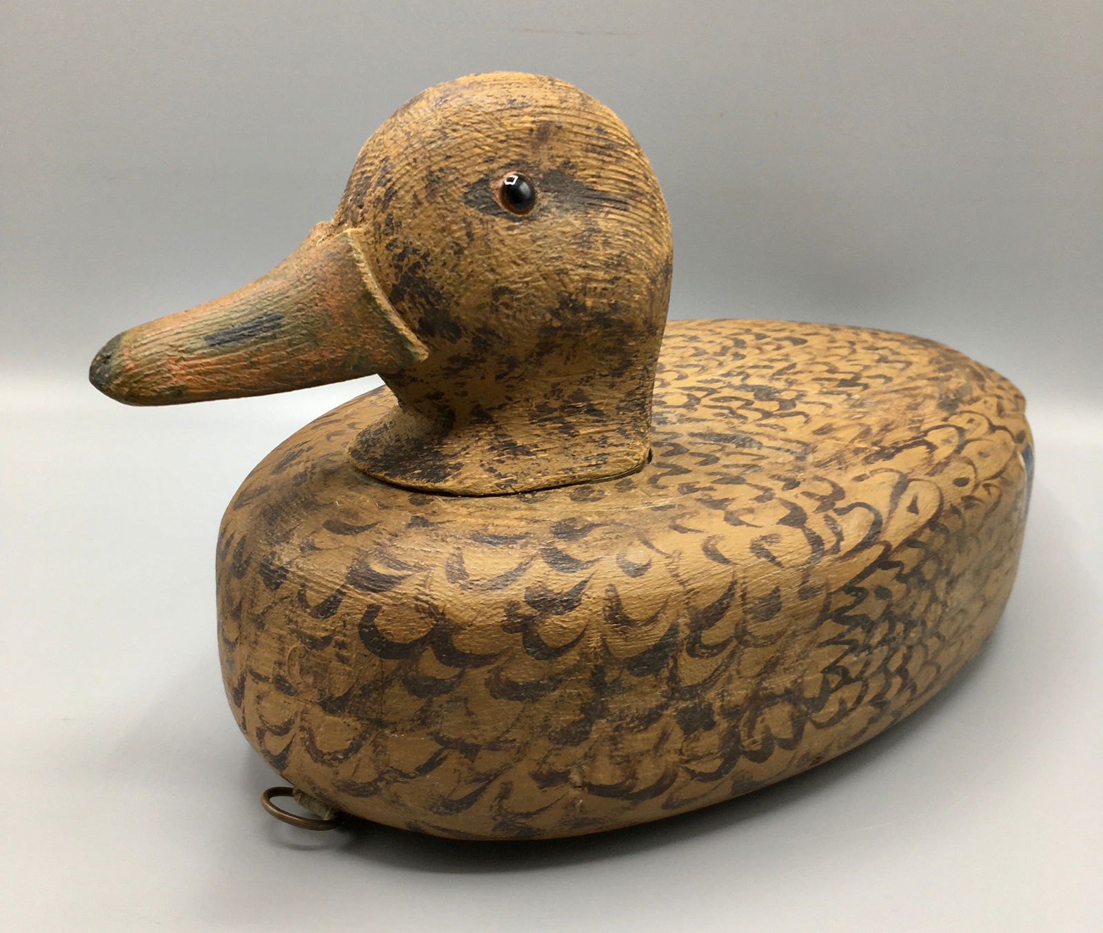 Mallard Hen Decoy from the Illinois River School (1 of 5)