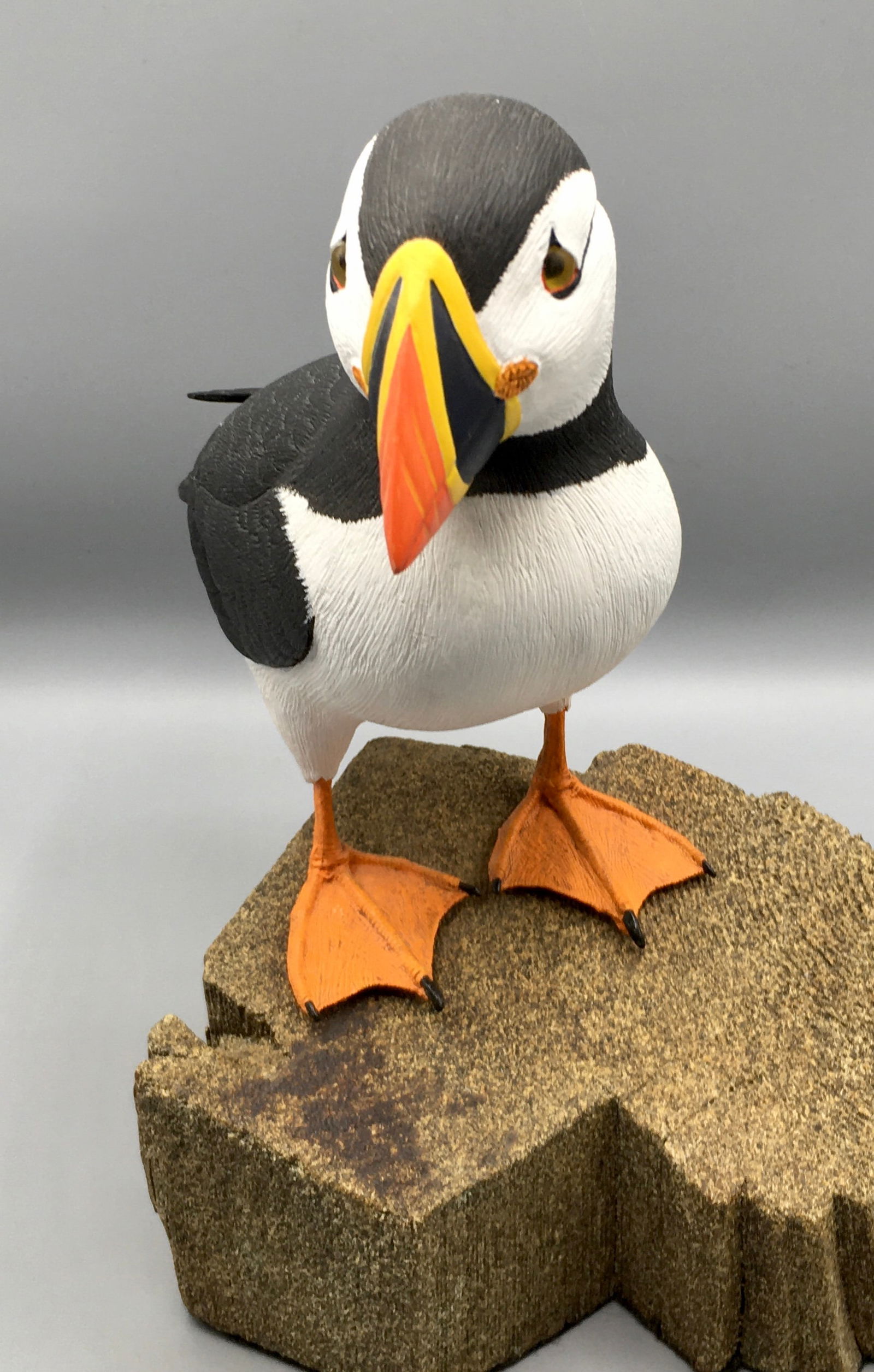 Puffin Decoy Carving by Reid Higgins (1 of 5)