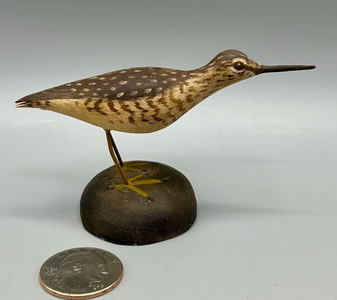 A Miniature Running Yellowlegs by Eric Kaiser (1 of 4)