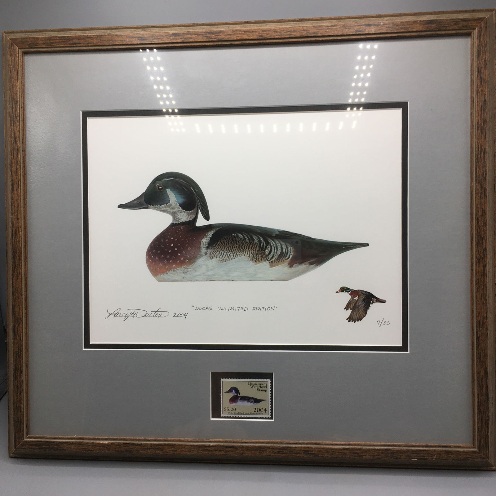 2004 Massachusetts Duck Stamp Print by Denton (1 of 2)
