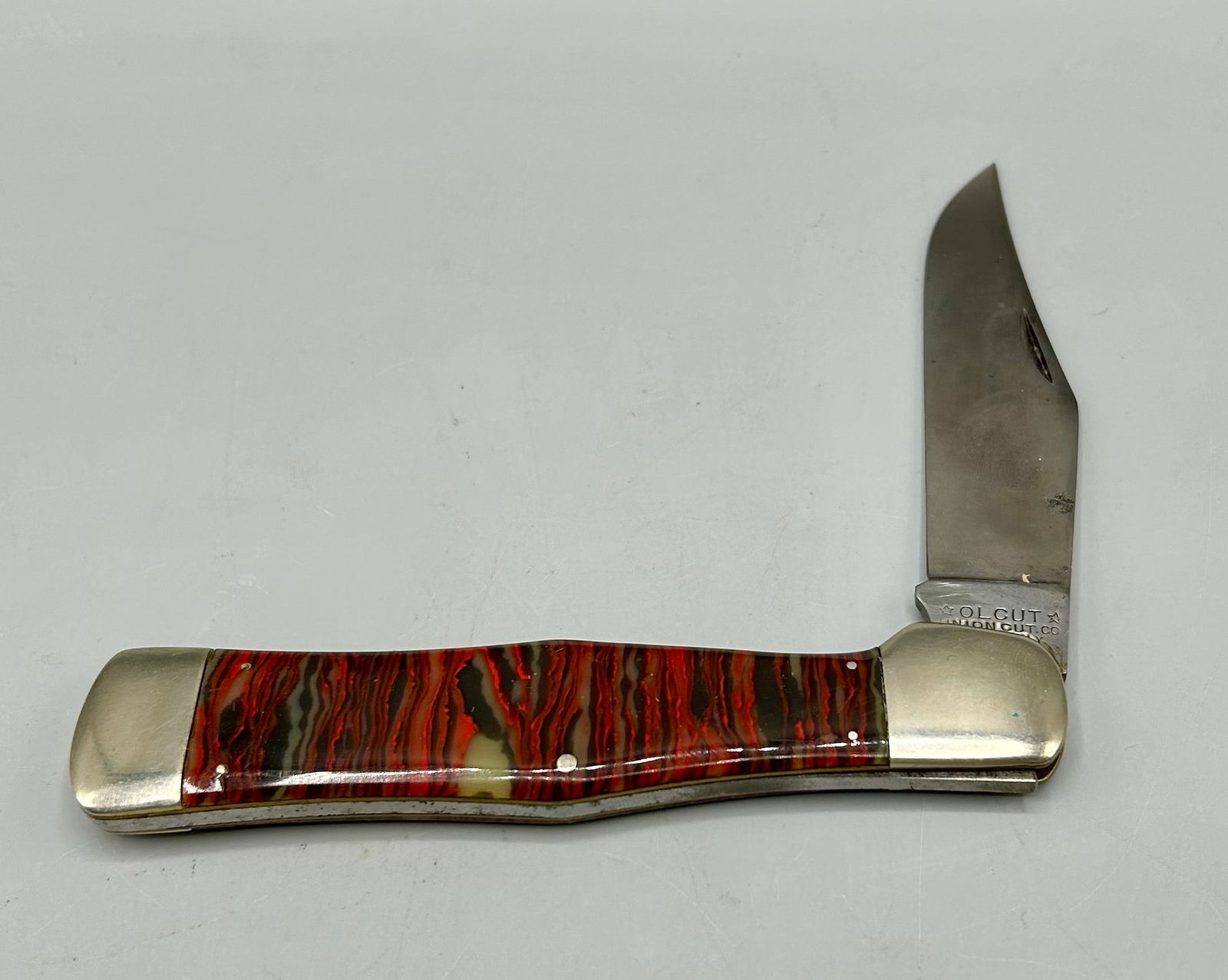 Olcot Union Cut Co "Glitter" Folding Knife (1 of 3)