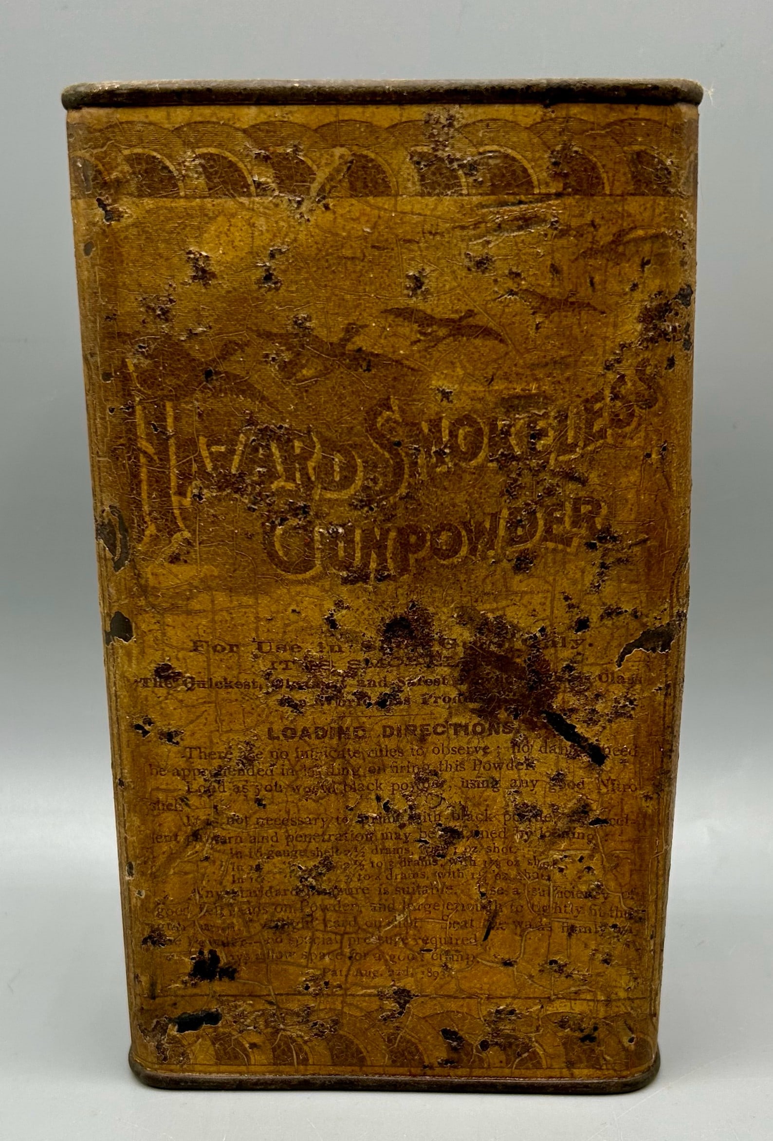Hazard Smokeless Gunpowder Tin (1 of 5)
