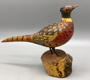 A Miniature Ring-Necked Pheasant