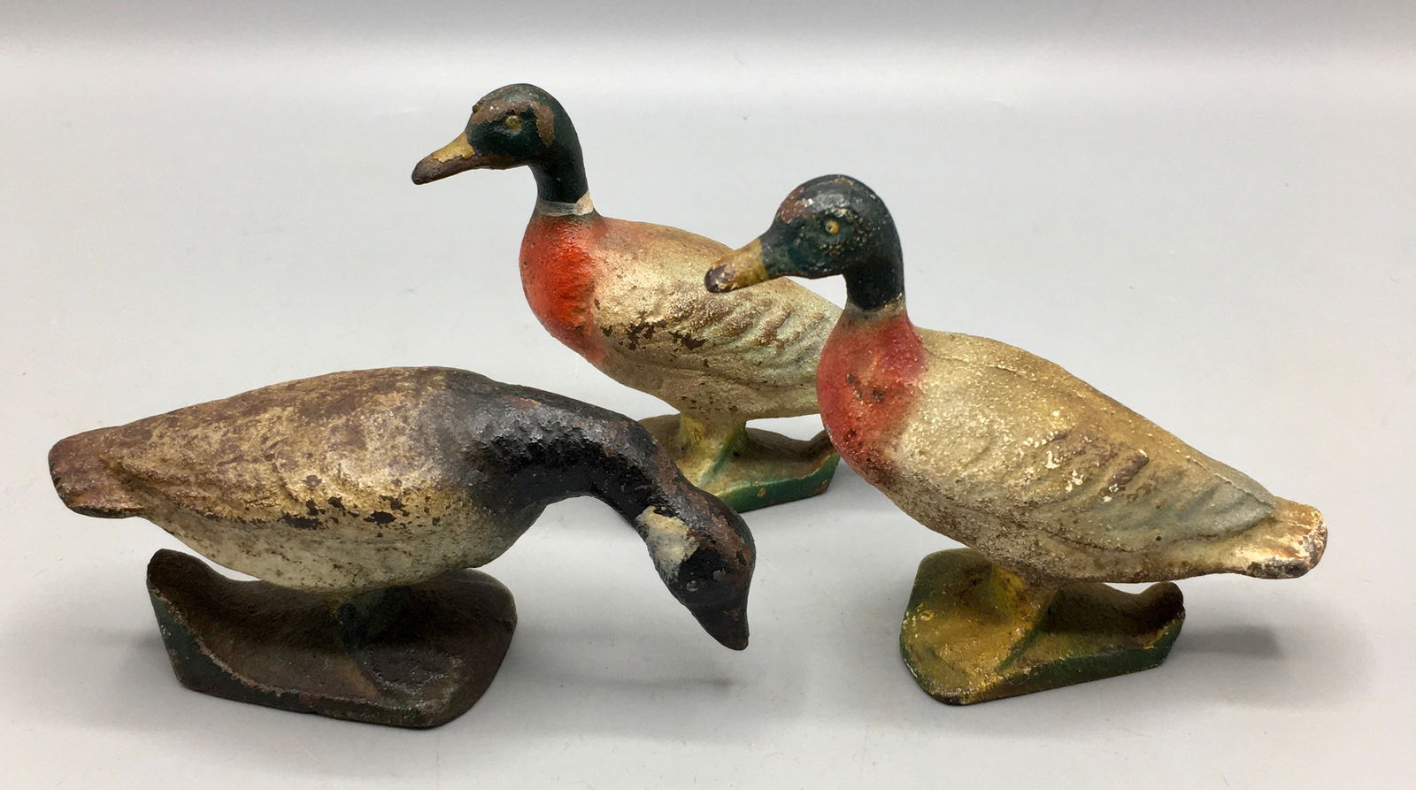 Three Miniature Cast Iron Waterfowl Bottle Openers (1 of 4)