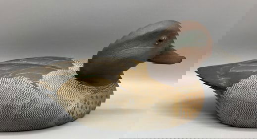 Green-Winged Teal Drake Decoy