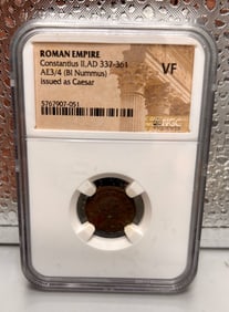 Bronze Coin from the Roman Empire