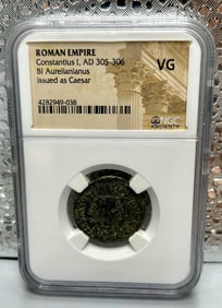 Bronze Coin from the Roman Empire