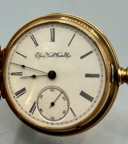 Incredible 14 kt Gold Cased Pocket Watch by Elgin