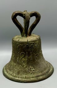 A Dated 1811 Spanish Mission Bronze Bell