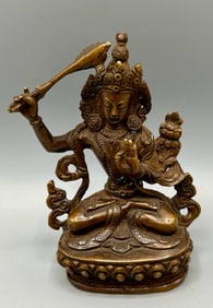 Bronze Seated Tara from Nepal