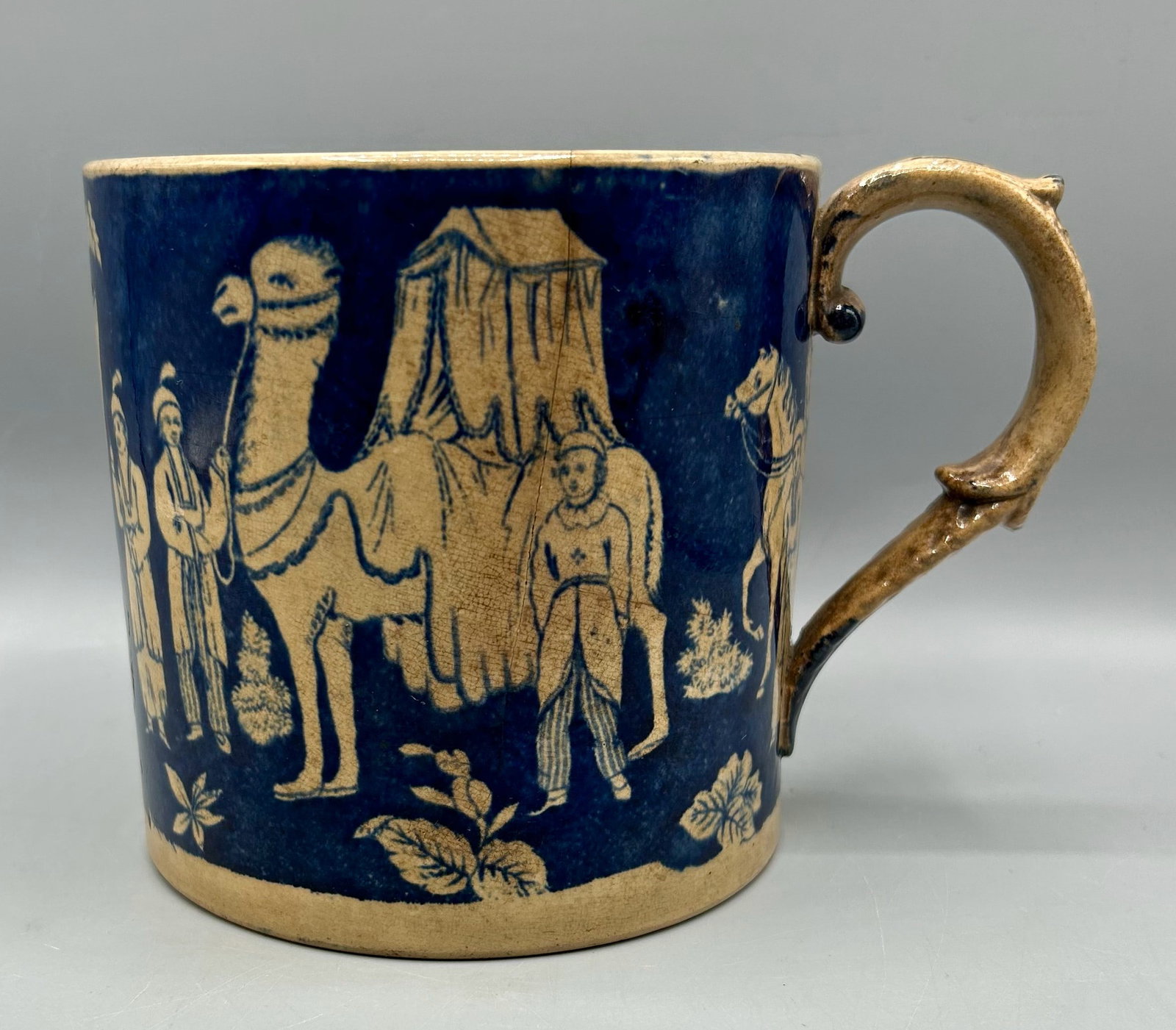 An Early English Mug attr. to Leeds (1 of 6)
