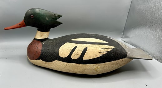 Oversized Red-Breasted Merganser by Don Law