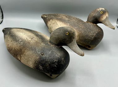 Rare Pair of Bluebill Decoys by Dauntless for A&F
