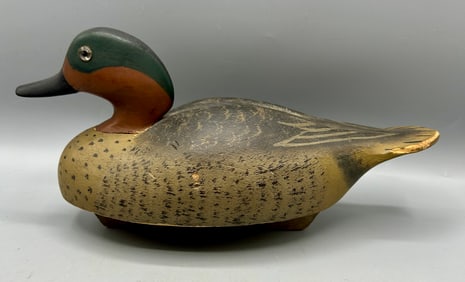 Early Green-Winged Teal Drake by Wildfowler