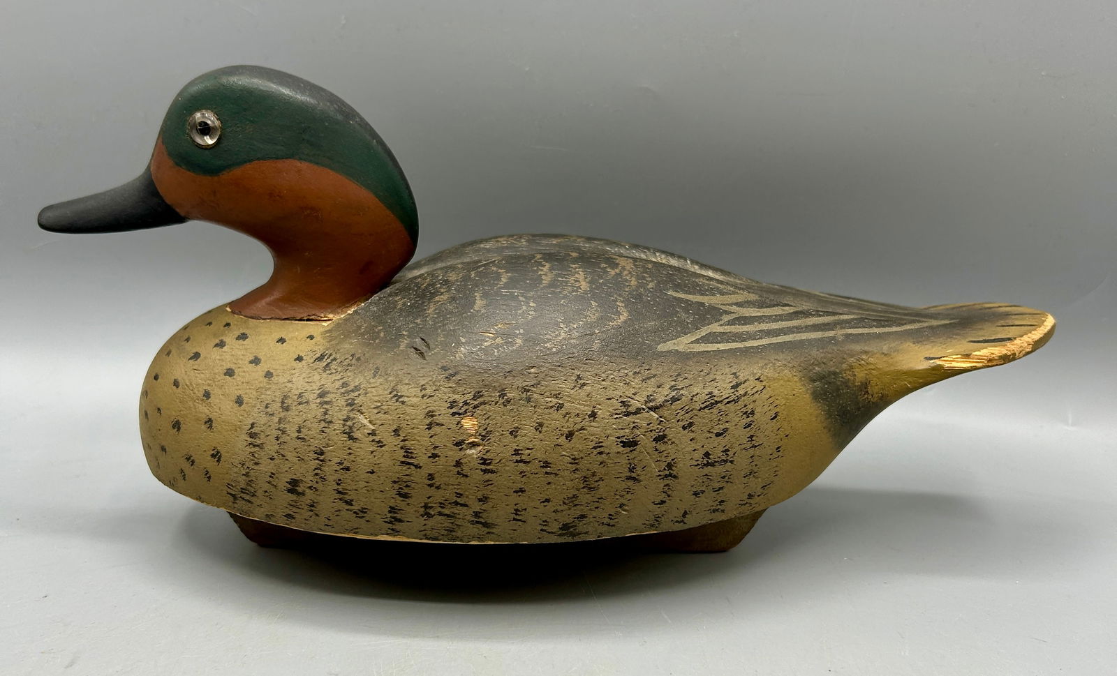 Early Green-Winged Teal Drake by Wildfowler (1 of 5)