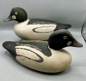 Cape Cod Goldeneye Drakes by Martin Collins