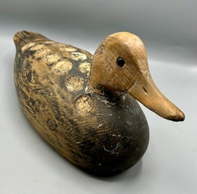 Black Duck Decoy by Elmer Crowell