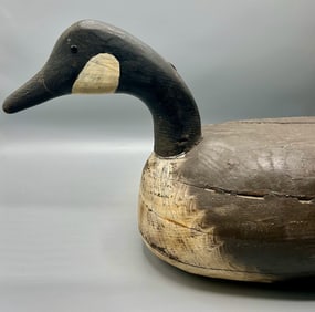 Life Size Canada Goose Decoy by Alfred Gardner