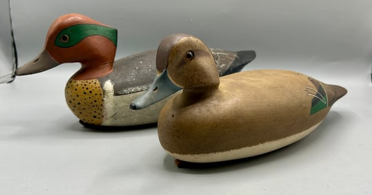 Pair of Green-Winged Teal by Bob Rutter Sr.