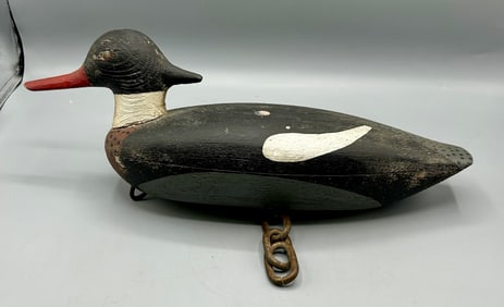 Red-Breasted Merganser Drake by Alvin Meekins