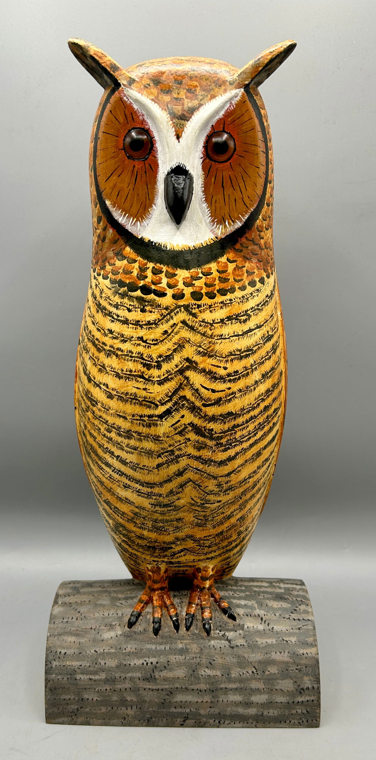Owl Carving by D.S. Regan (1 of 4)