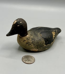 Rare Miniature Goldeneye Hen by Luther Nickerson