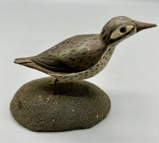 Miniature Shorebird Carving by Ralph Laurie