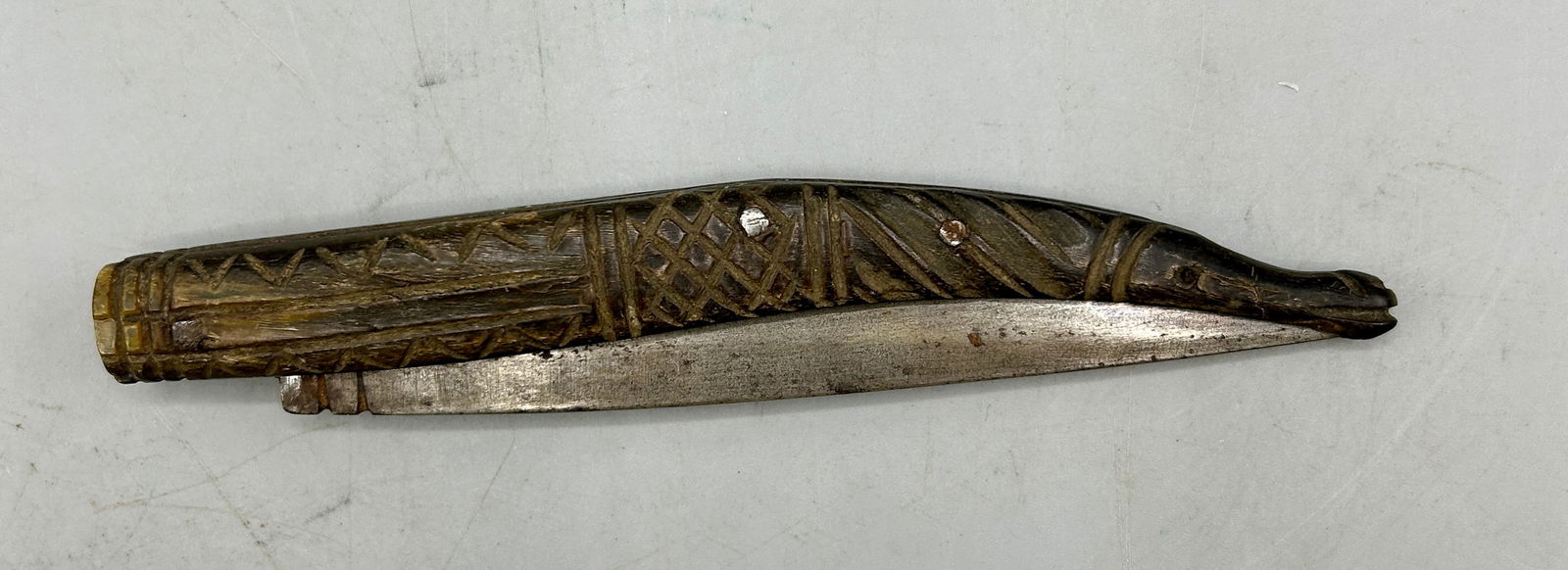 Animal Motif Folding Knife (1 of 3)