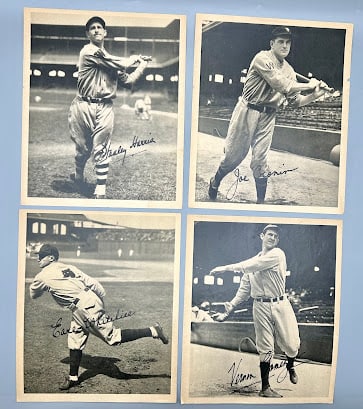4 Rare 1934 Butterfinger Candy Baseball Premiums (1 of 10)