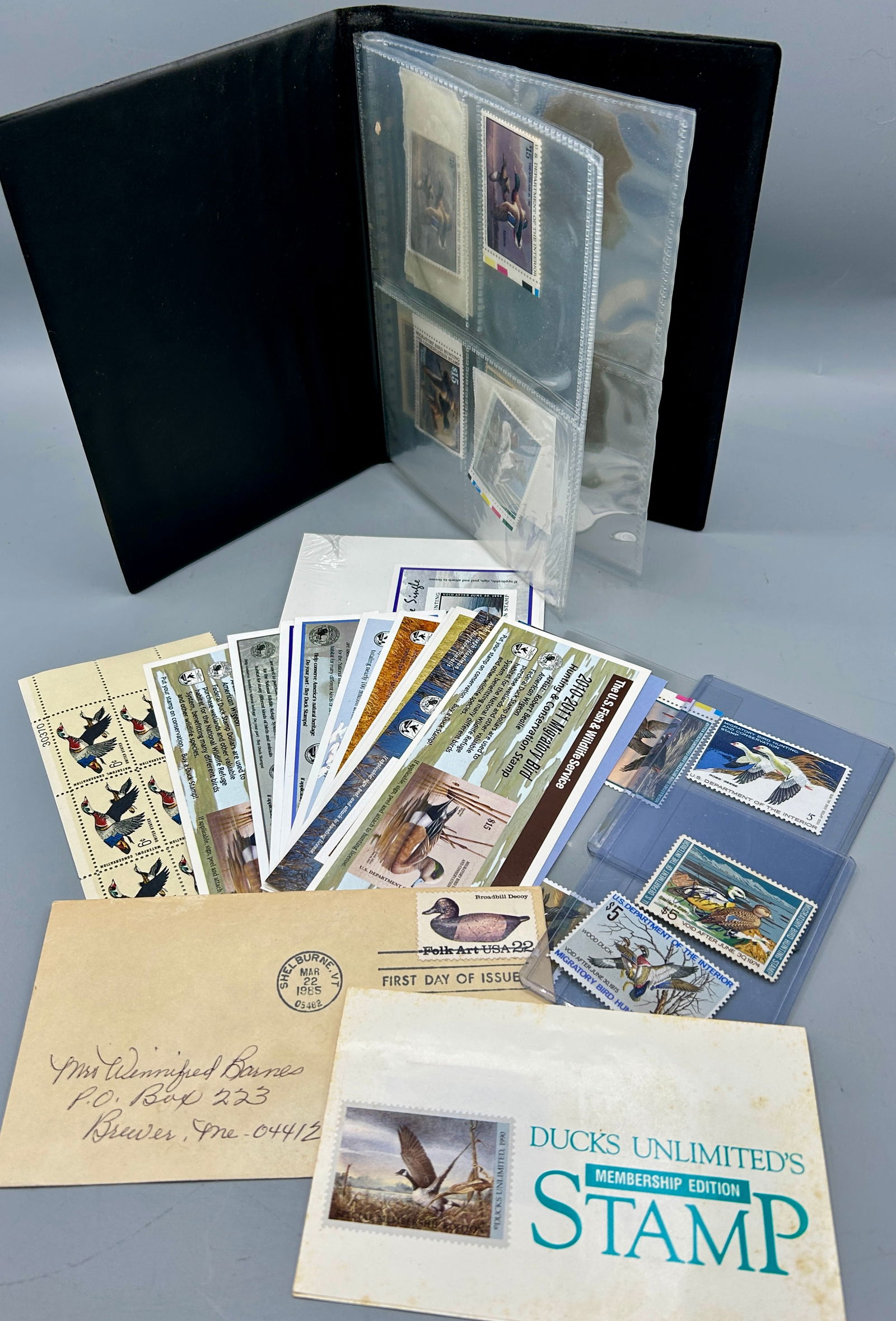 Collection of Federal and State Duck Stamps (1 of 14)