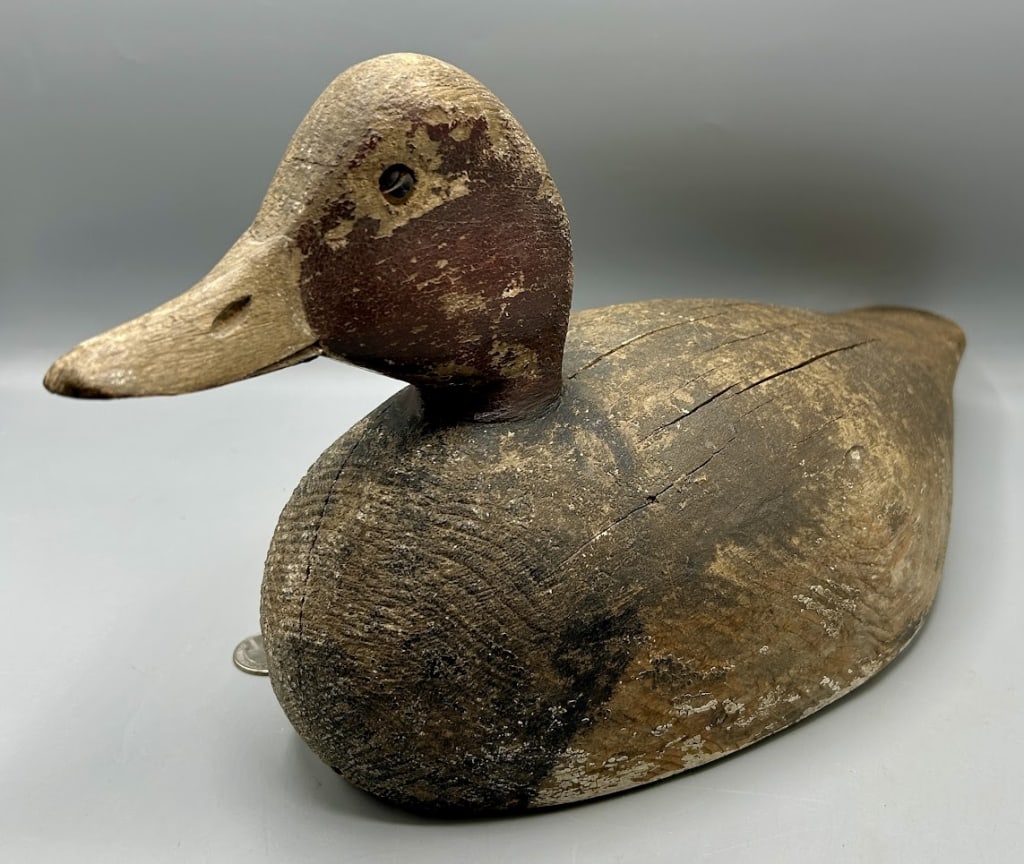 Early Redhead Decoy by A. Elmer Crowell (1 of 5)