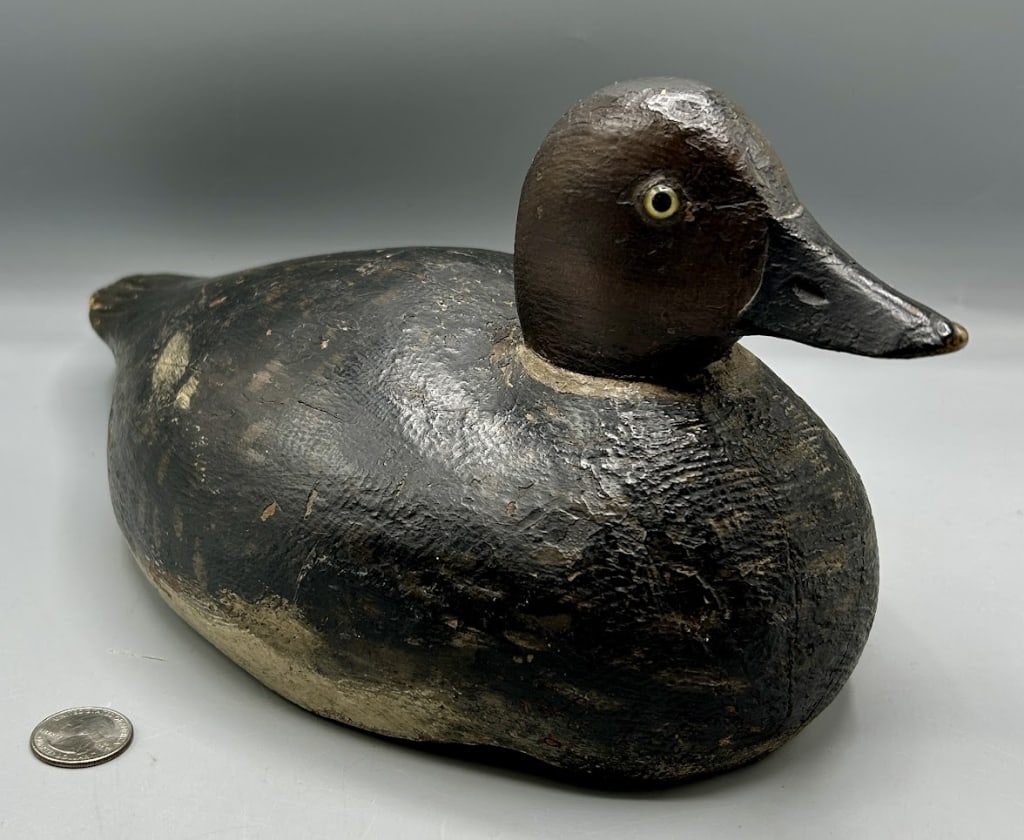 Goldeneye Hen Decoy by A. Elmer Crowell (1 of 5)