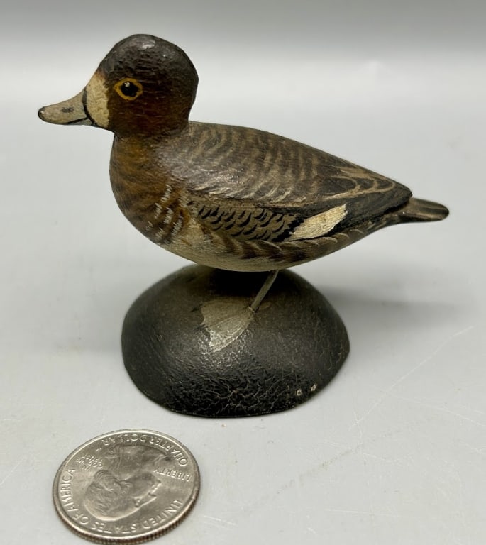 Miniature Bluebill Hen by A. Elmer Crowell (1 of 5)