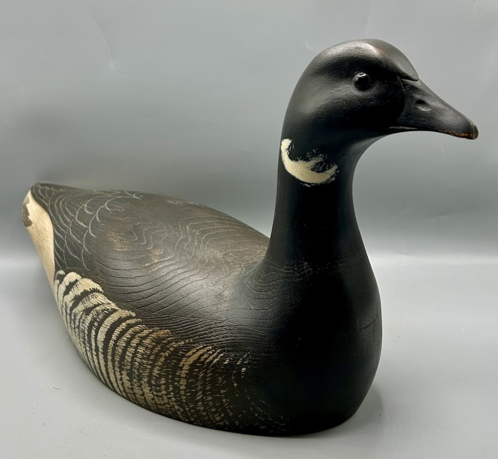 Fine Brant Decoy by Pierre Bacon (1 of 5)