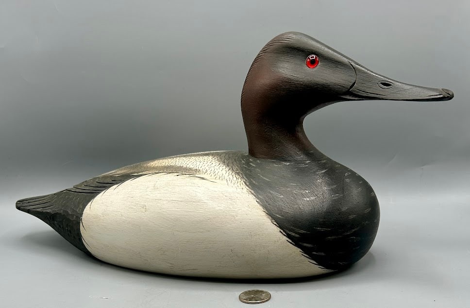 Canvasback Drake Decoy by Marty Collins (1 of 4)