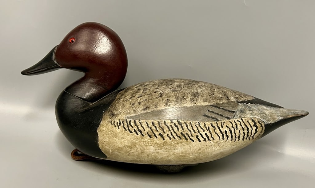 Rare Canvasback Decoy by Alan Raymond (1 of 5)