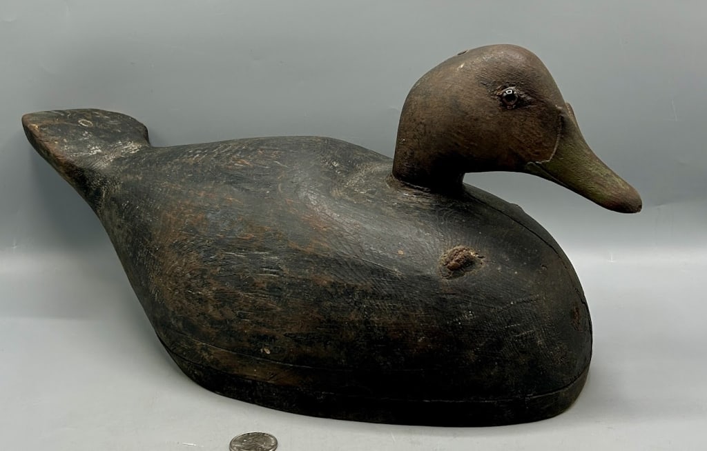Antique Black Duck from Massachusetts (1 of 4)
