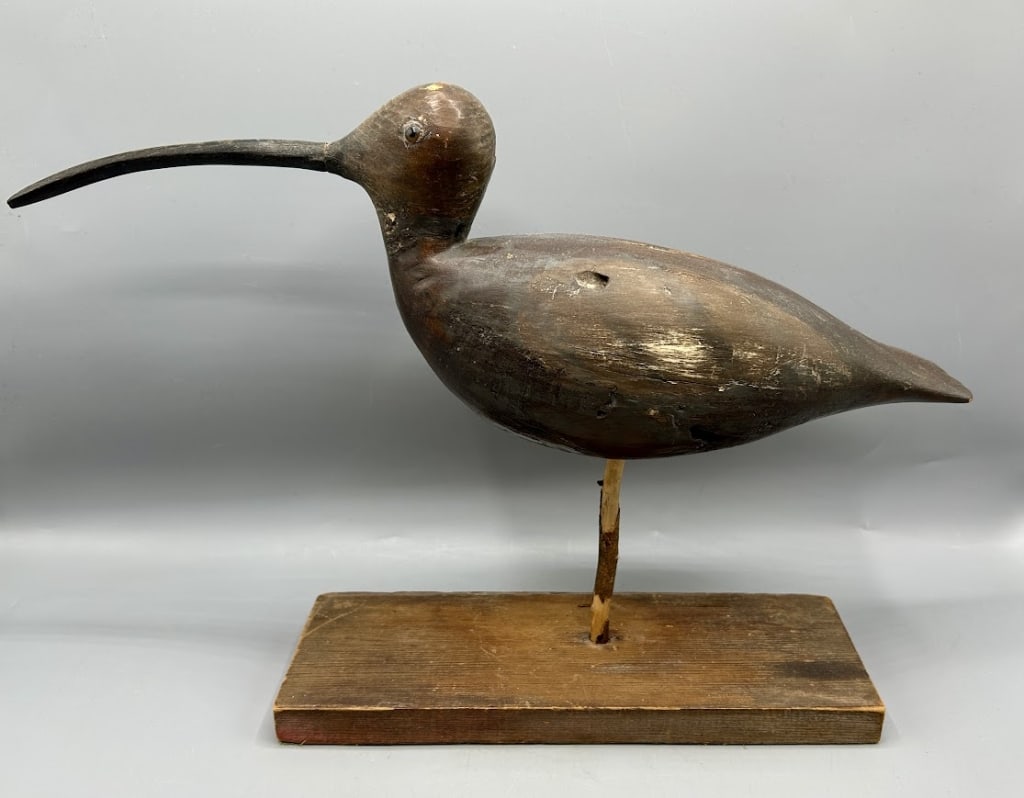 Curlew Decoy from The Rig of Dr. Hill (1 of 5)