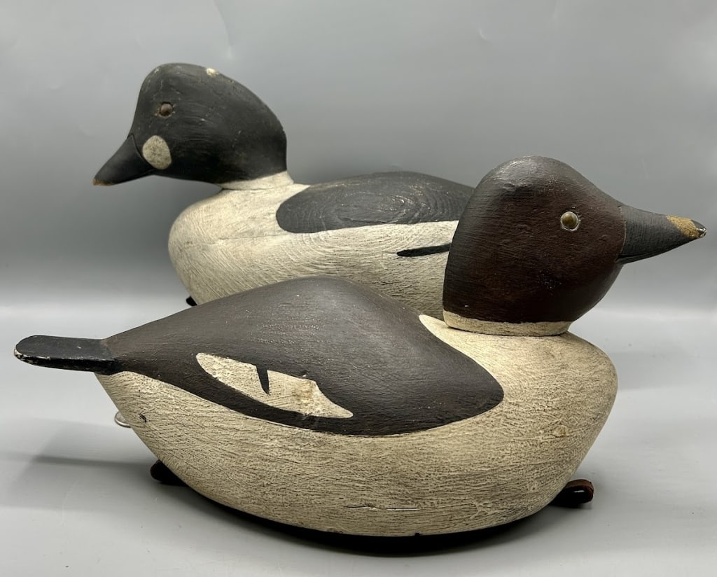 Pair of Goldeneyes Decoys from Duxbury (1 of 4)