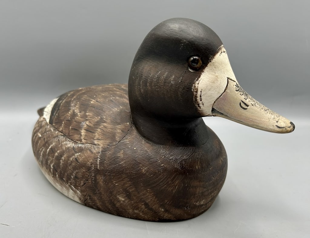 Redhead Hen by J. Little, painted by John Mulak (1 of 4)