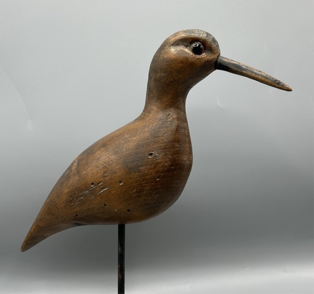 Yellowlegs Shorebird Decoy from Cape Cod (1 of 5)