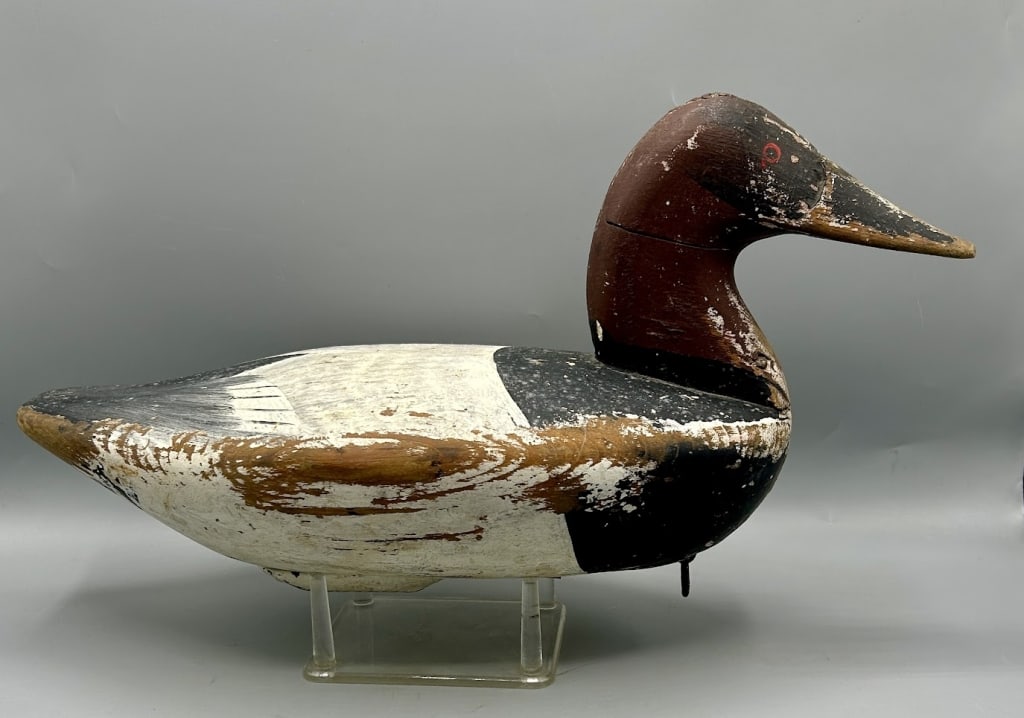 Canvasback Drake Decoy by John Glenn (1 of 4)